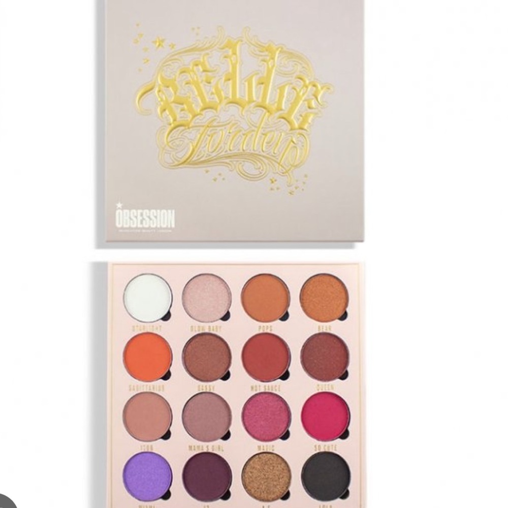 Makeup Obsession Belle Jorden eyeshadow palette